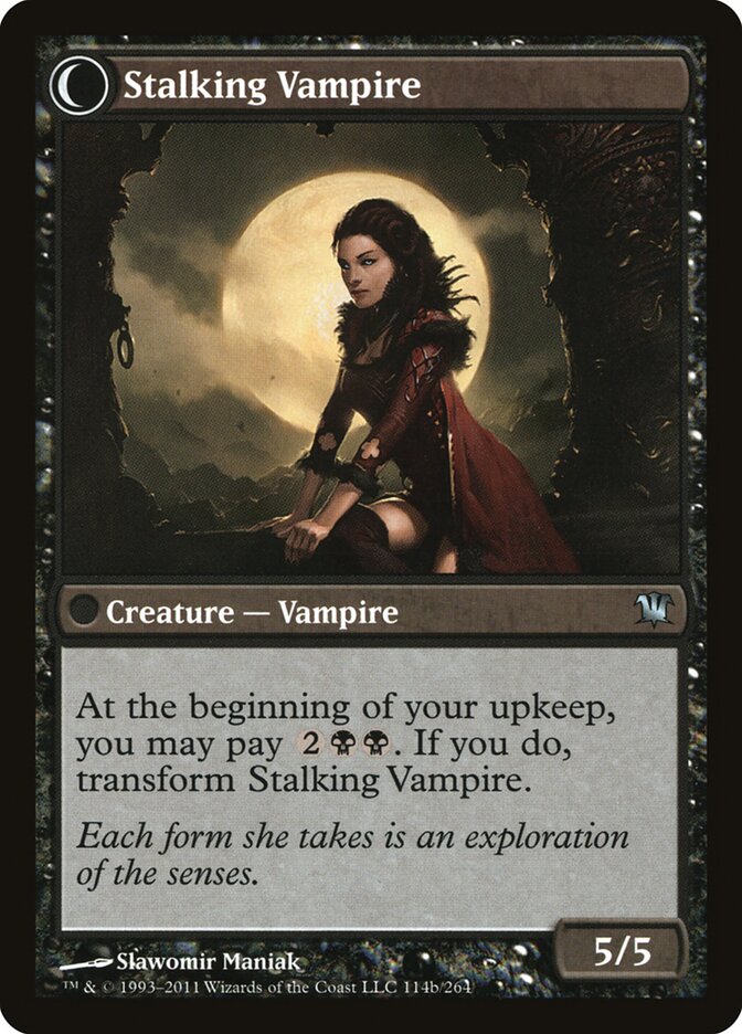 Screeching Bat // Stalking Vampire back
