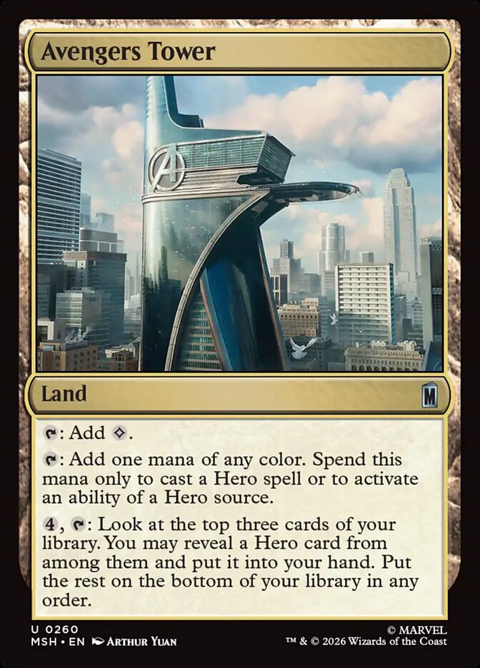 Avengers Tower front