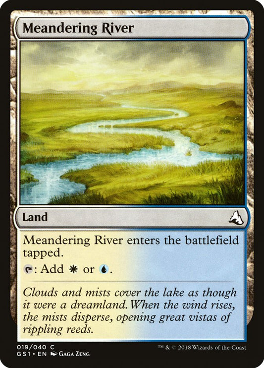 Meandering River front