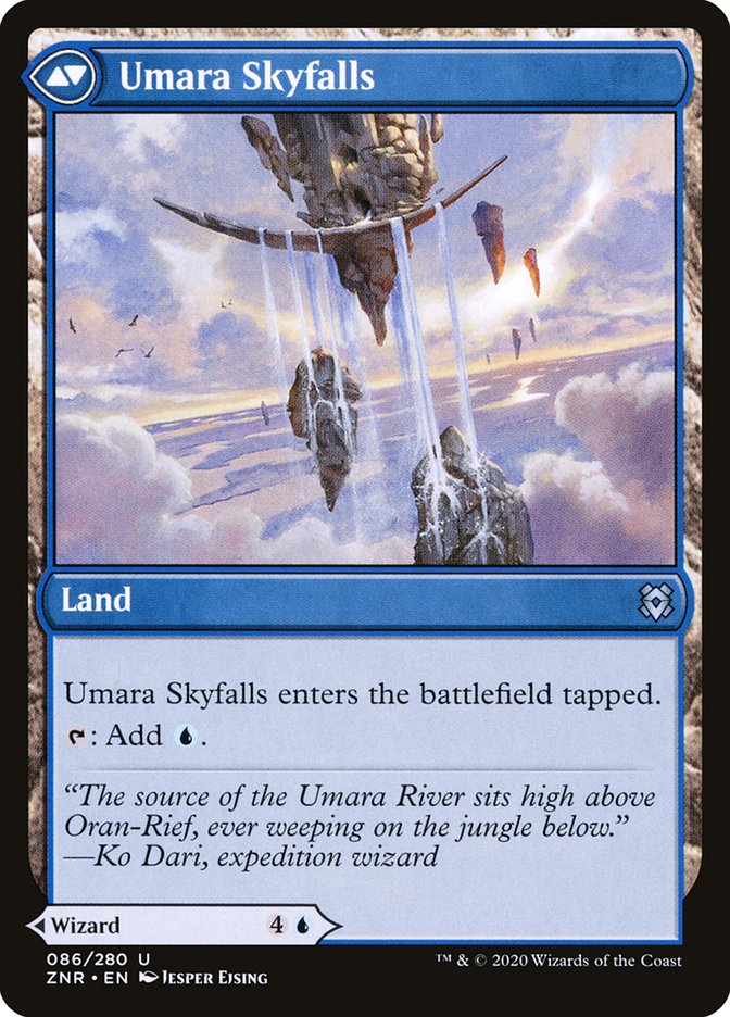 Umara Wizard // Umara Skyfalls back