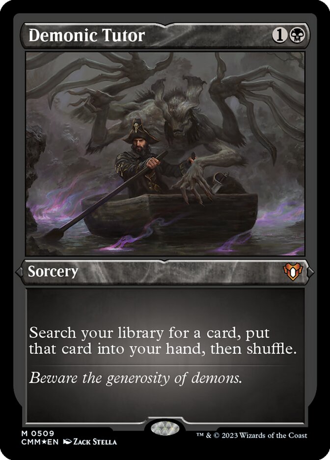Demonic Tutor front