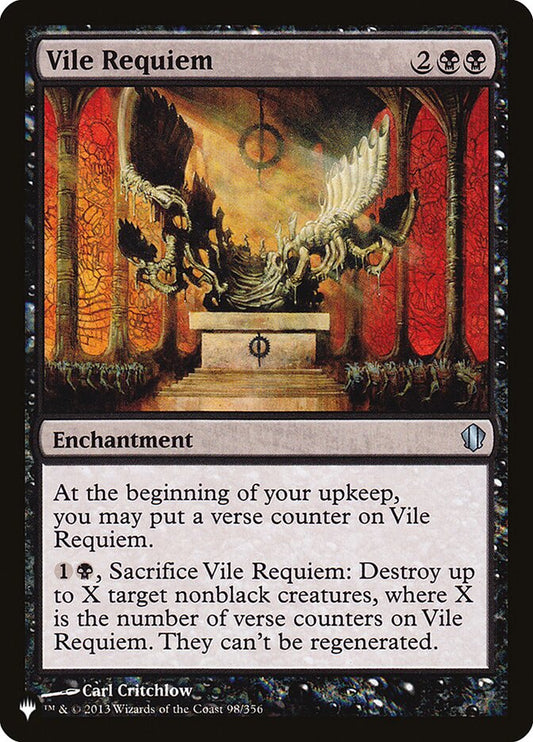 Vile Requiem front