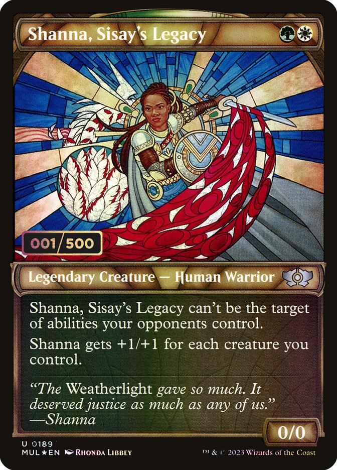 Shanna, Sisay's Legacy front