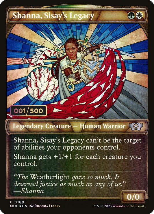 Shanna, Sisay's Legacy front