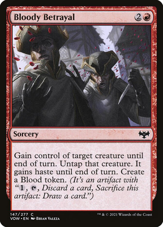 Bloody Betrayal front