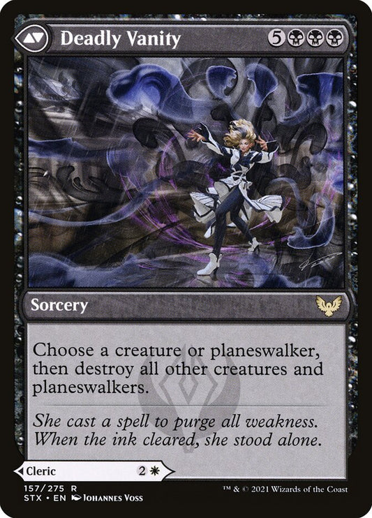Selfless Glyphweaver // Deadly Vanity back