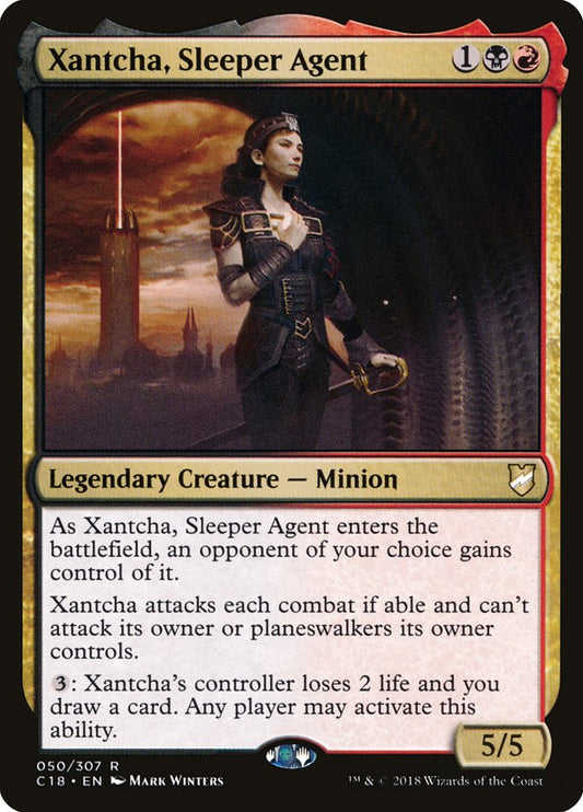 Xantcha, Sleeper Agent front