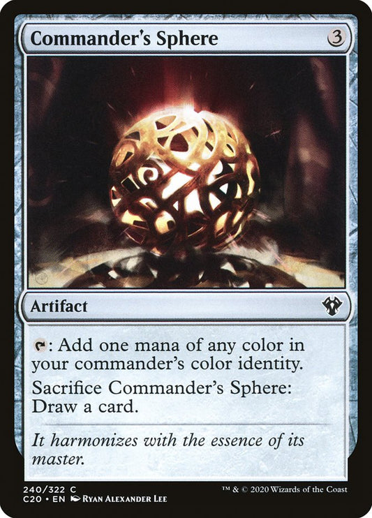 Commander's Sphere front