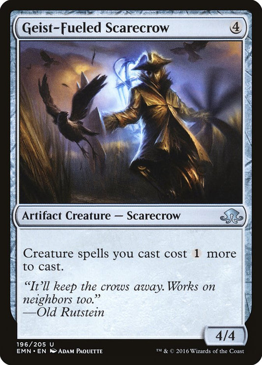 Geist-Fueled Scarecrow front