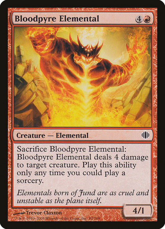 Bloodpyre Elemental front