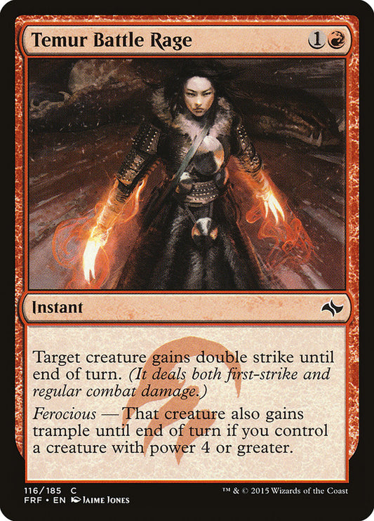 Temur Battle Rage front