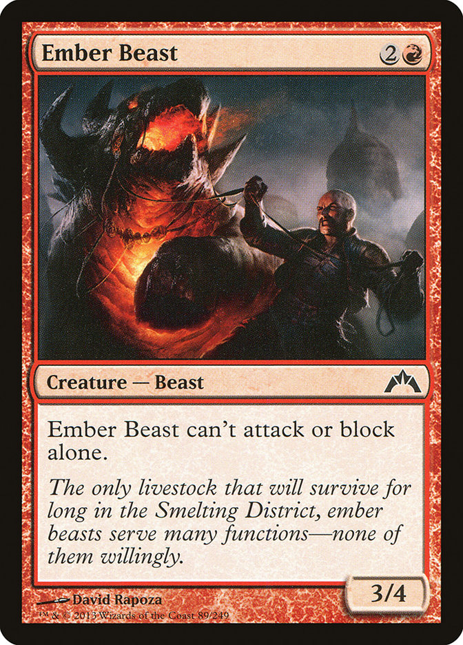Ember Beast front