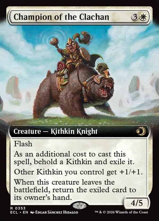 Champion of the Clachan (Extended Art)