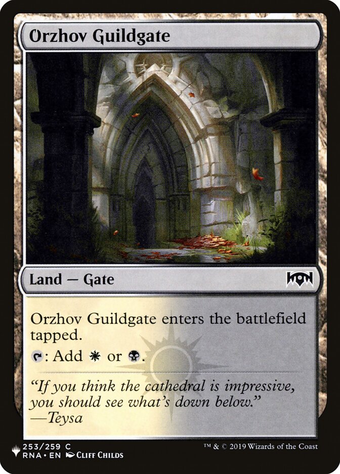 Orzhov Guildgate front
