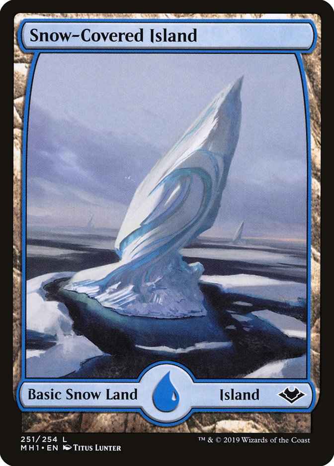 Snow-Covered Island (Full Art)