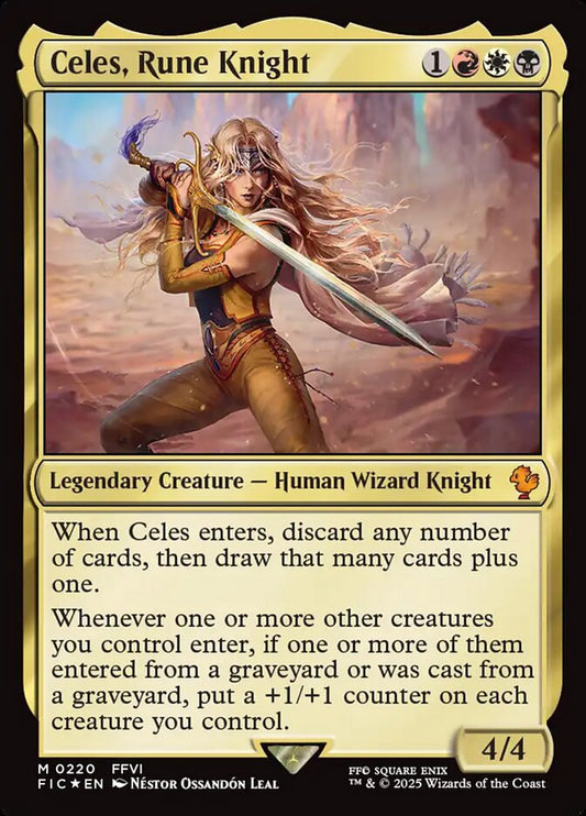 Celes, Rune Knight front
