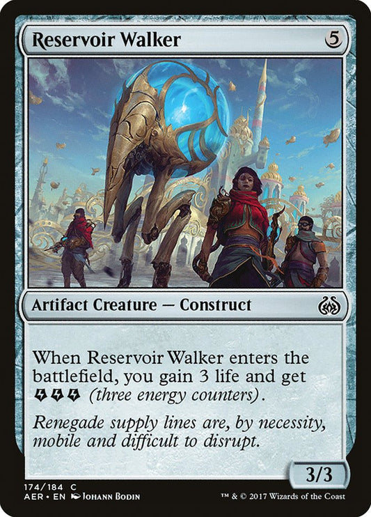 Reservoir Walker front