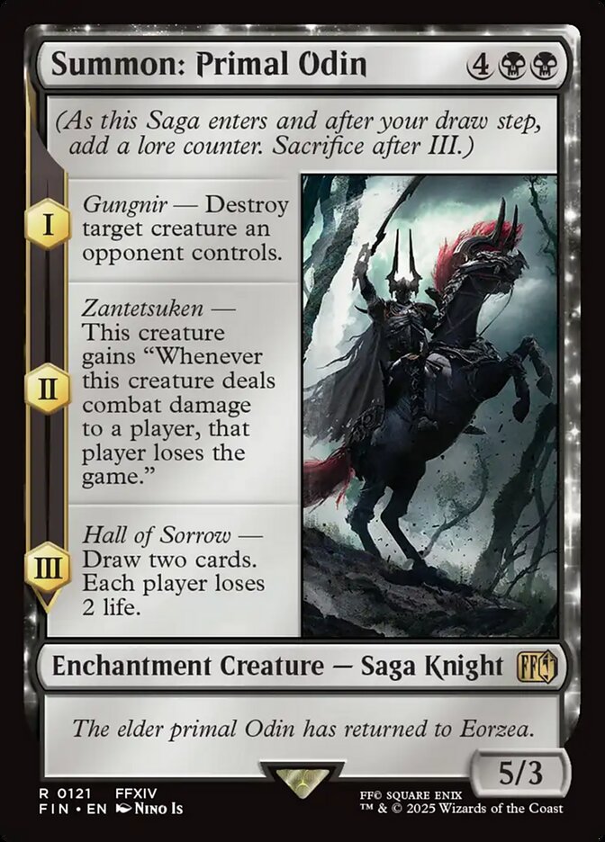 Summon: Primal Odin front