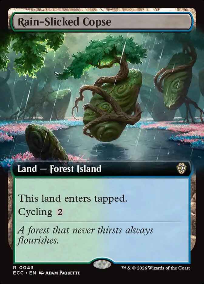 Rain-Slicked Copse (Extended Art)