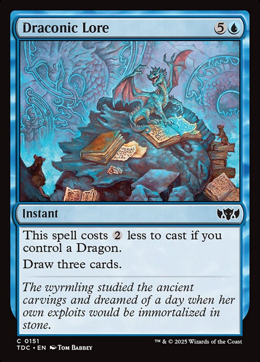 Draconic Lore front