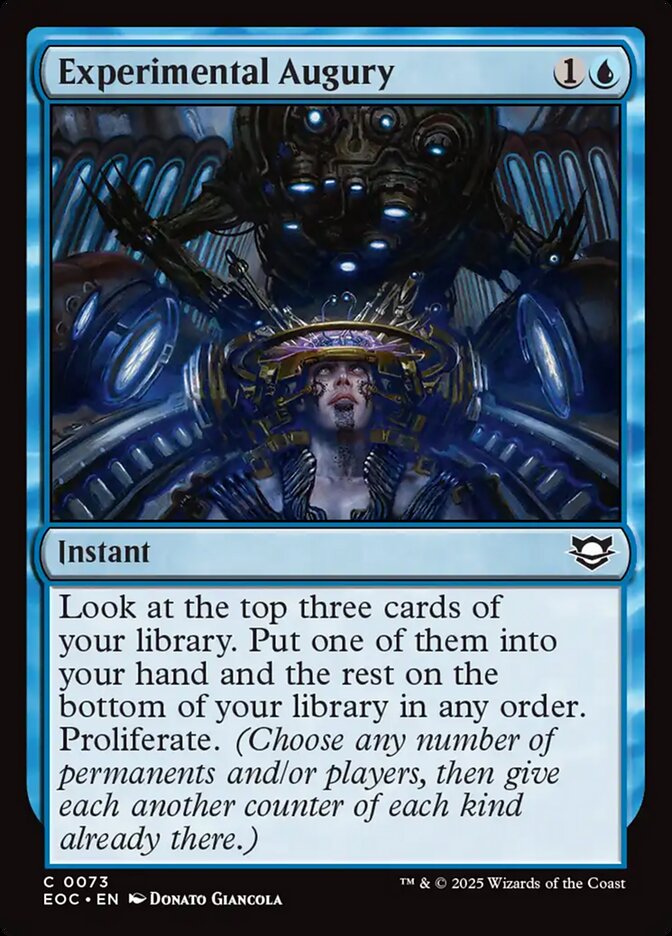 Experimental Augury front
