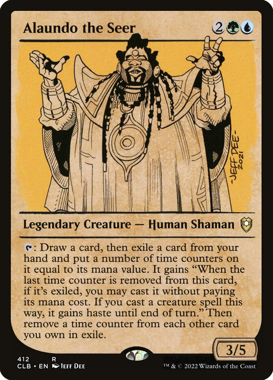 Alaundo the Seer front
