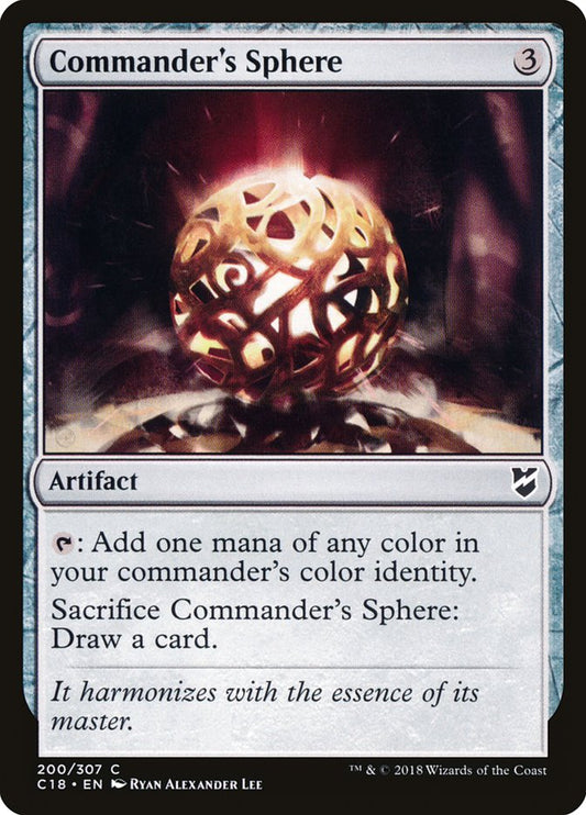 Commander's Sphere front