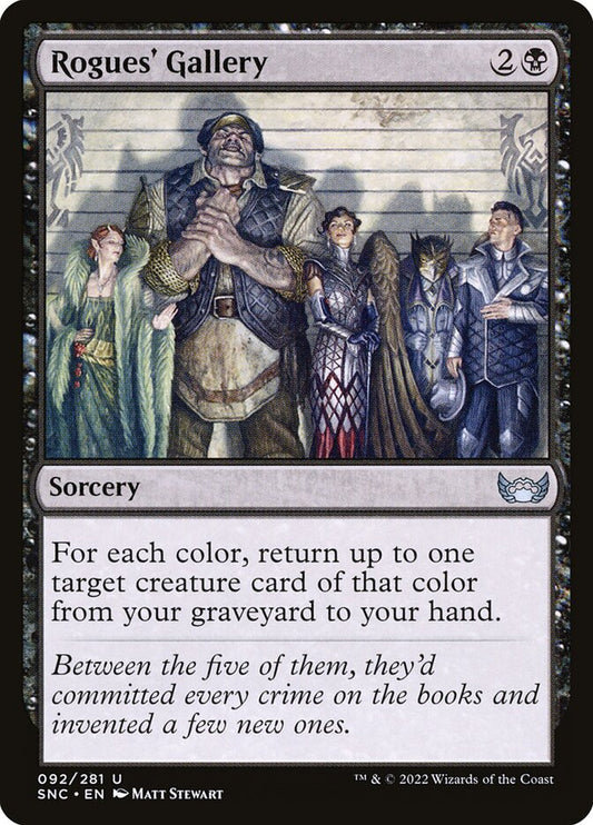 Rogues' Gallery front