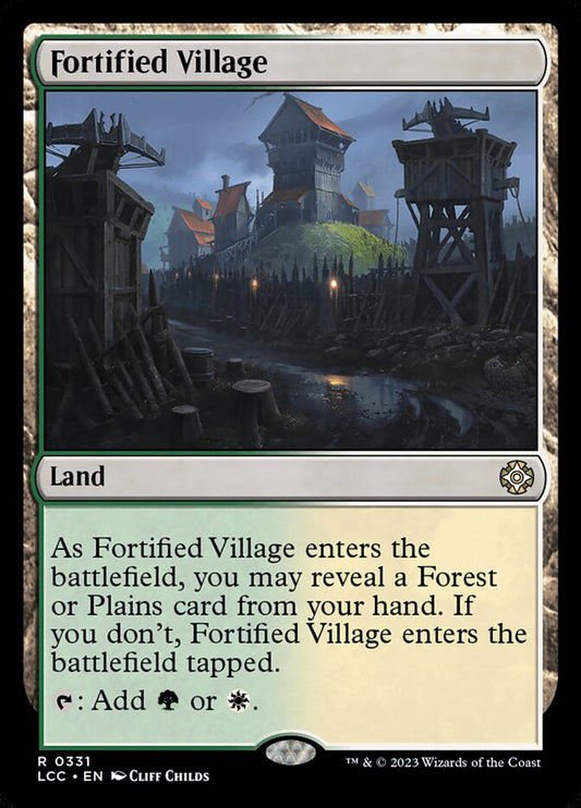 Fortified Village front