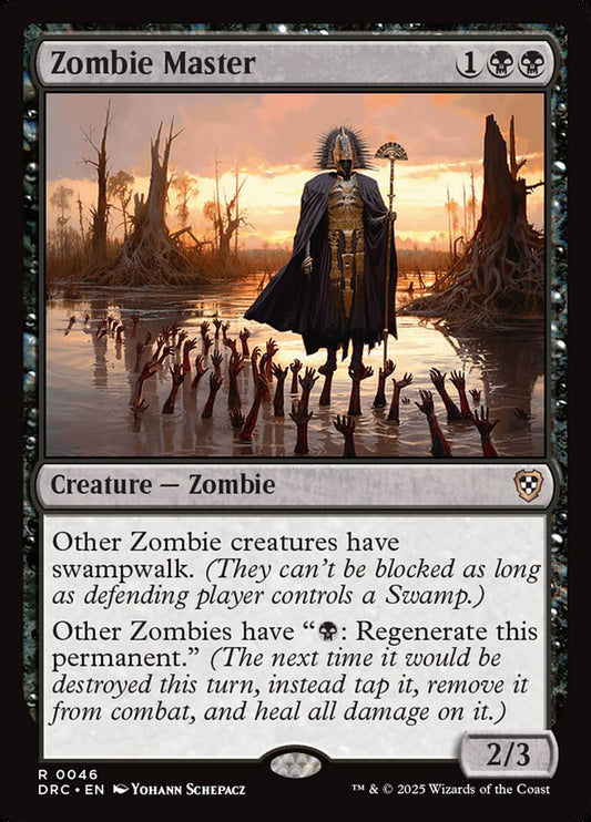 Zombie Master front