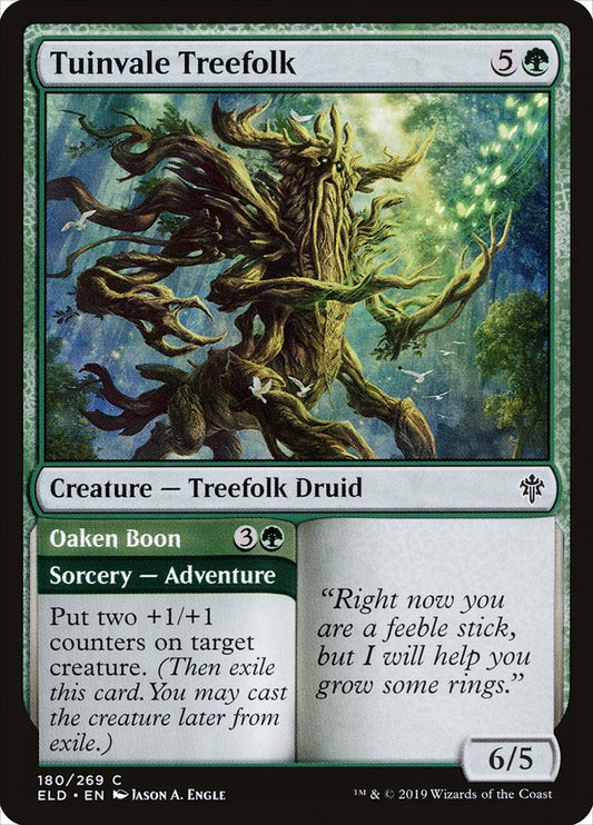 Tuinvale Treefolk // Oaken Boon back