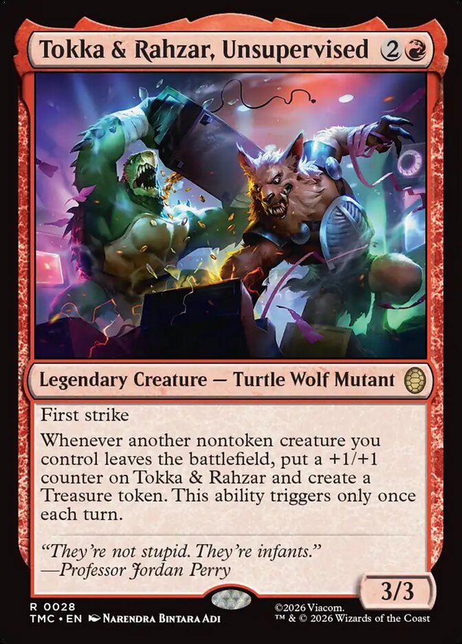 Tokka & Rahzar, Unsupervised front