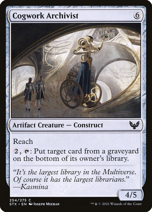 Cogwork Archivist front