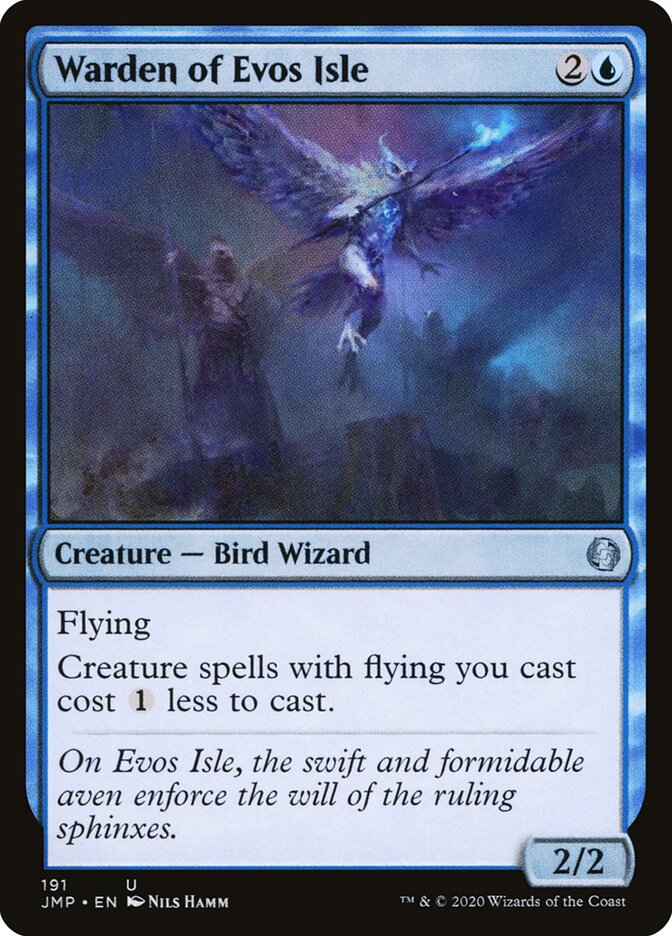Warden of Evos Isle front