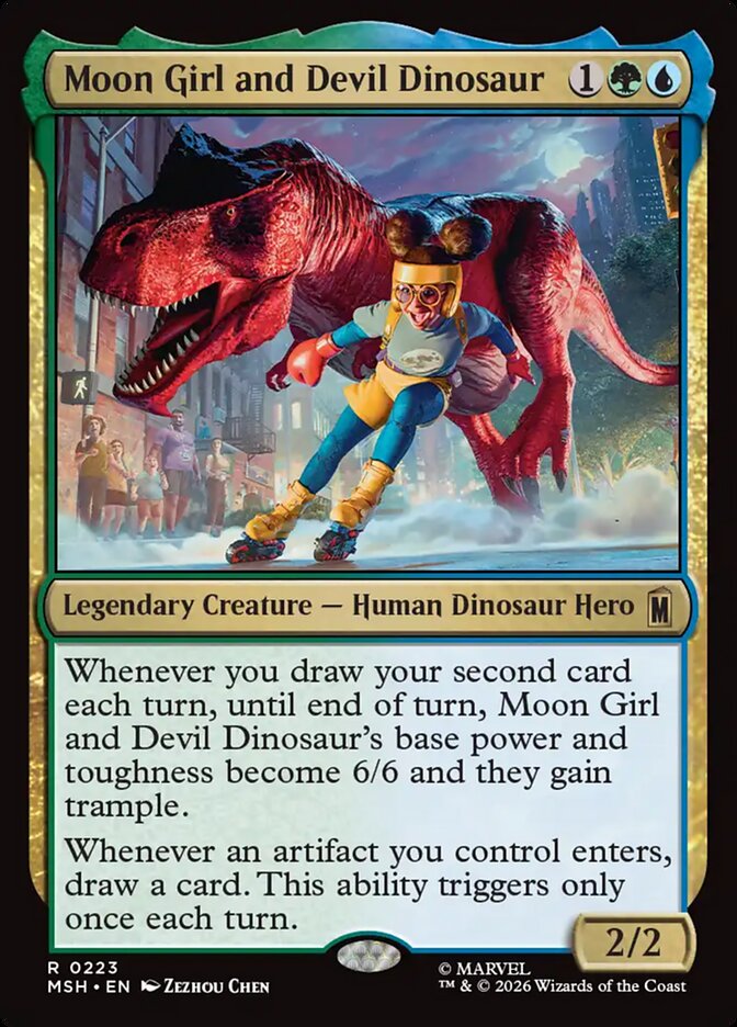 Moon Girl and Devil Dinosaur front