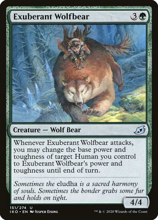 Exuberant Wolfbear front