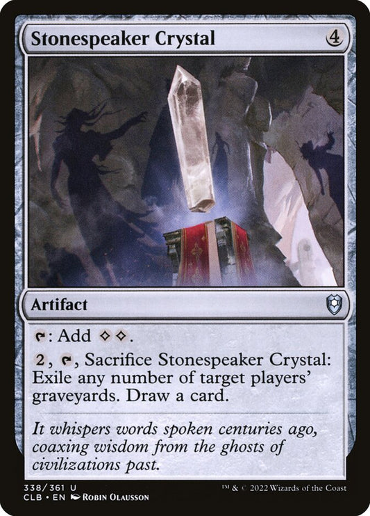 Stonespeaker Crystal front