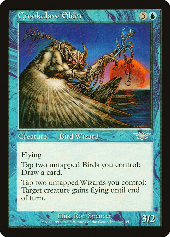 Crookclaw Elder front