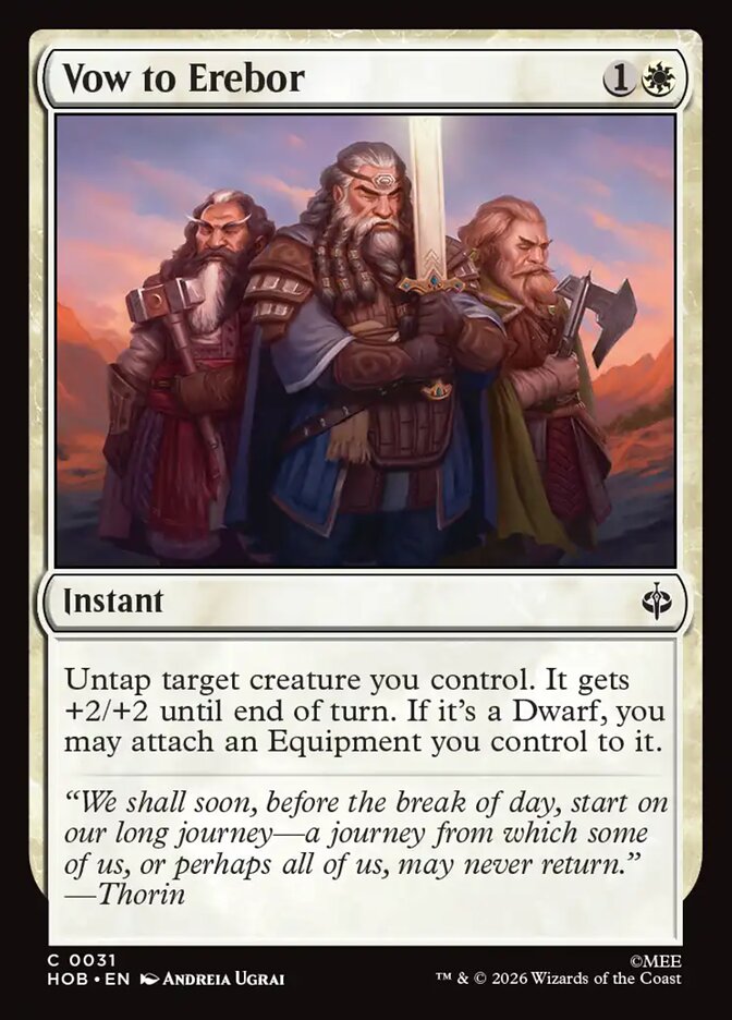 Vow to Erebor front