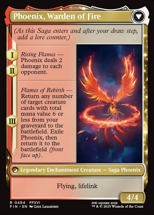 Joshua, Phoenix's Dominant // Phoenix, Warden of Fire back