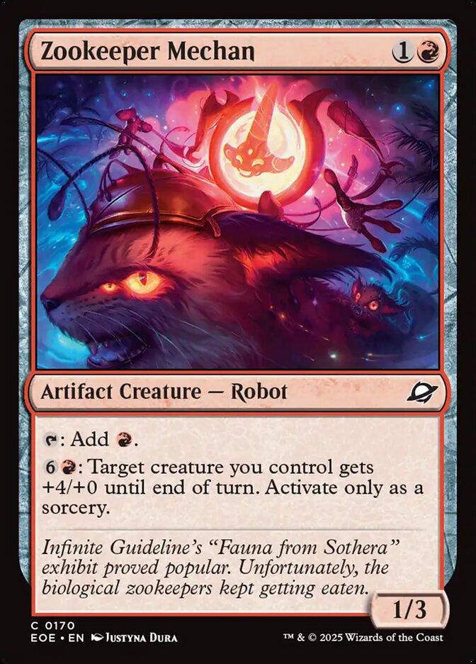 Zookeeper Mechan front