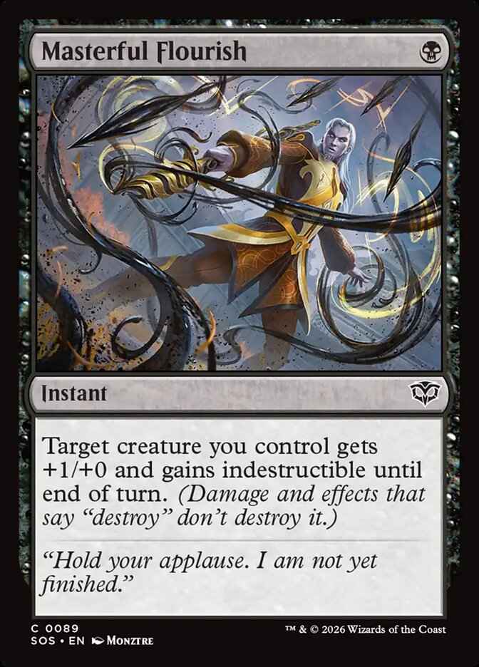 Masterful Flourish