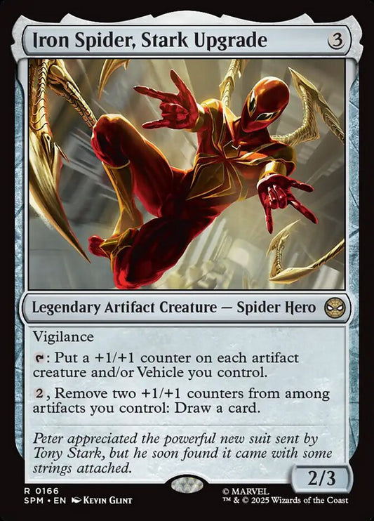 Iron Spider, Stark Upgrade front