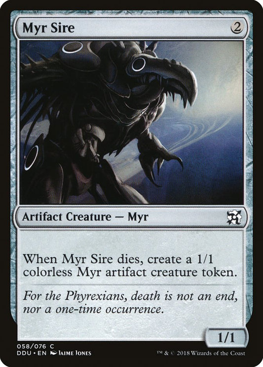 Myr Sire front