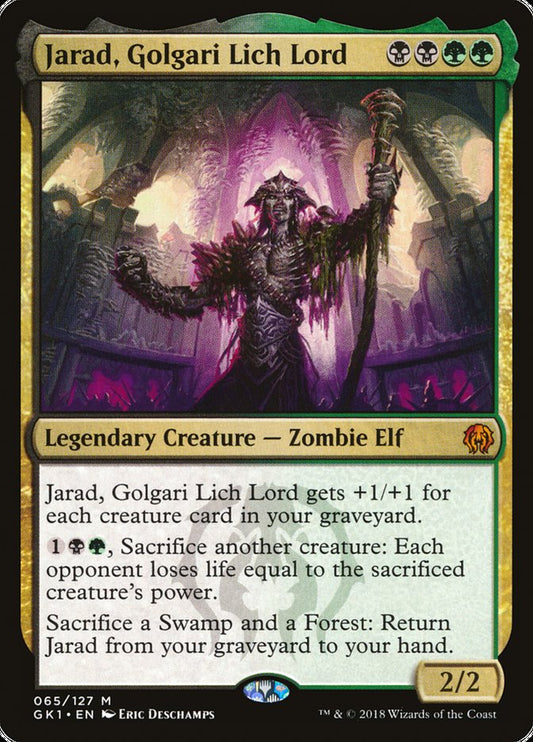 Jarad, Golgari Lich Lord front