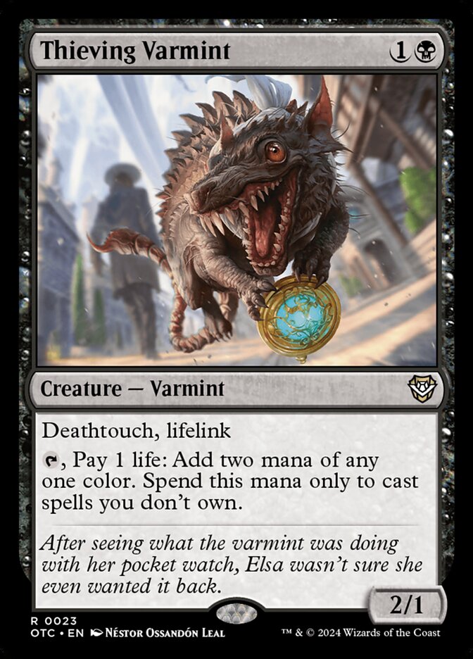 Thieving Varmint front