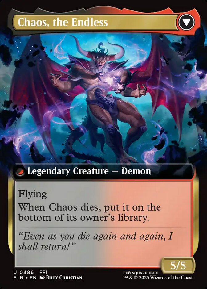 Garland, Knight of Cornelia // Chaos, the Endless back