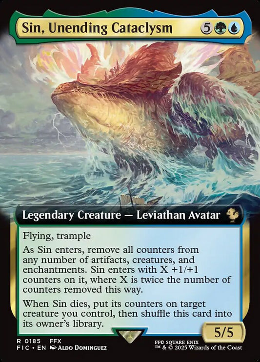 Sin, Unending Cataclysm front