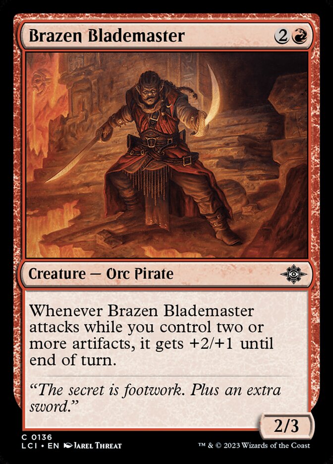 Brazen Blademaster front