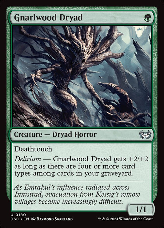 Gnarlwood Dryad front